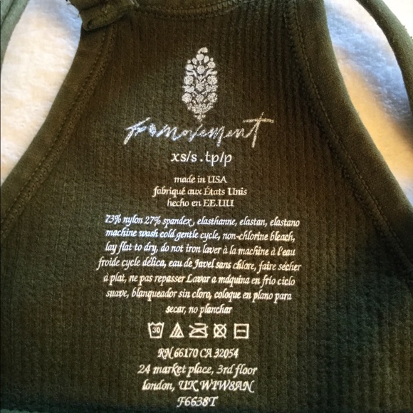 FP Movement Happiness Runs Crop NWOT*defect - Picture 5 of 13